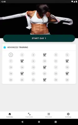 30 Day Ab Workout Challenge android App screenshot 4